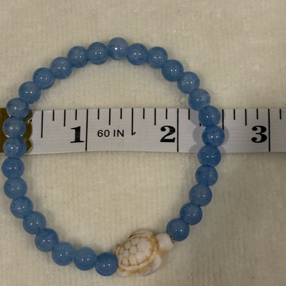 Four Bead/Stone Stretch Bracelets - image 4